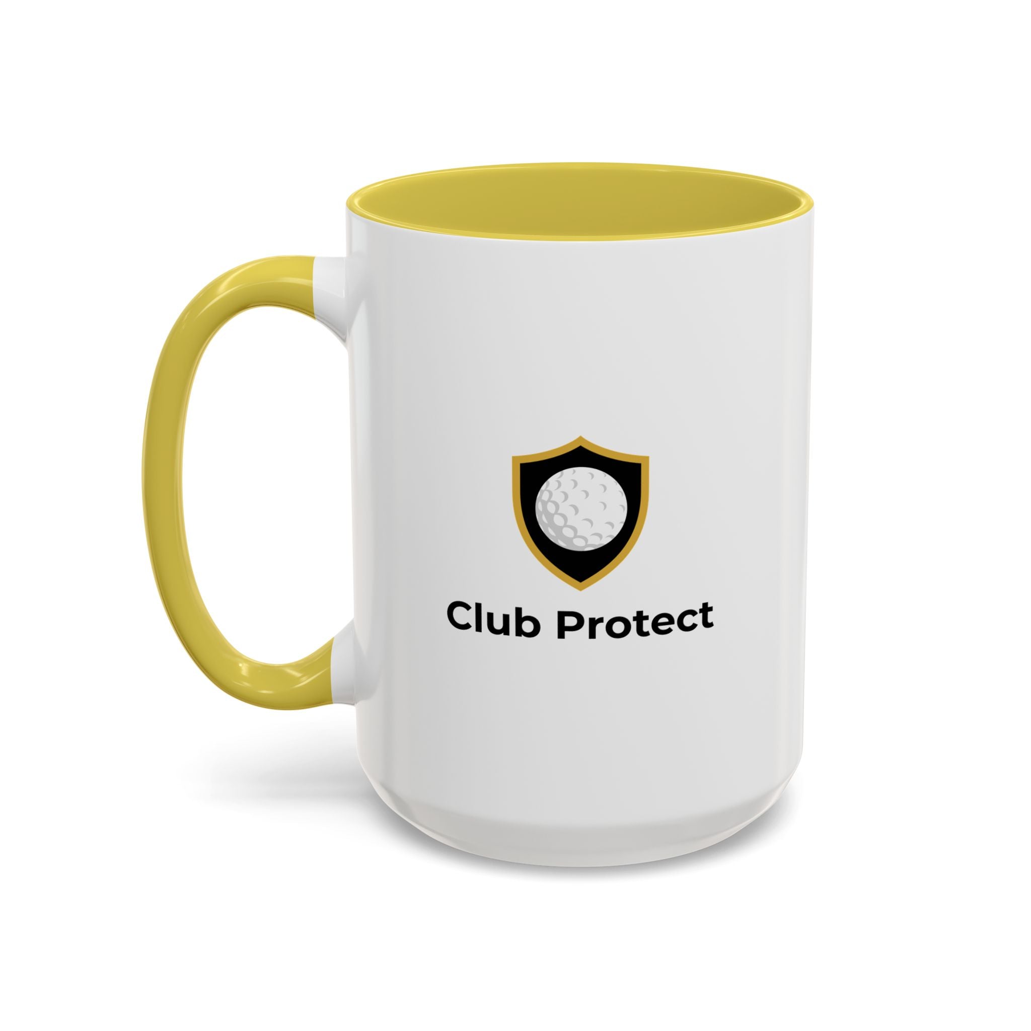 Club Protect Logo Mug — Golf Shield Coffee Cup (11oz, 15oz)