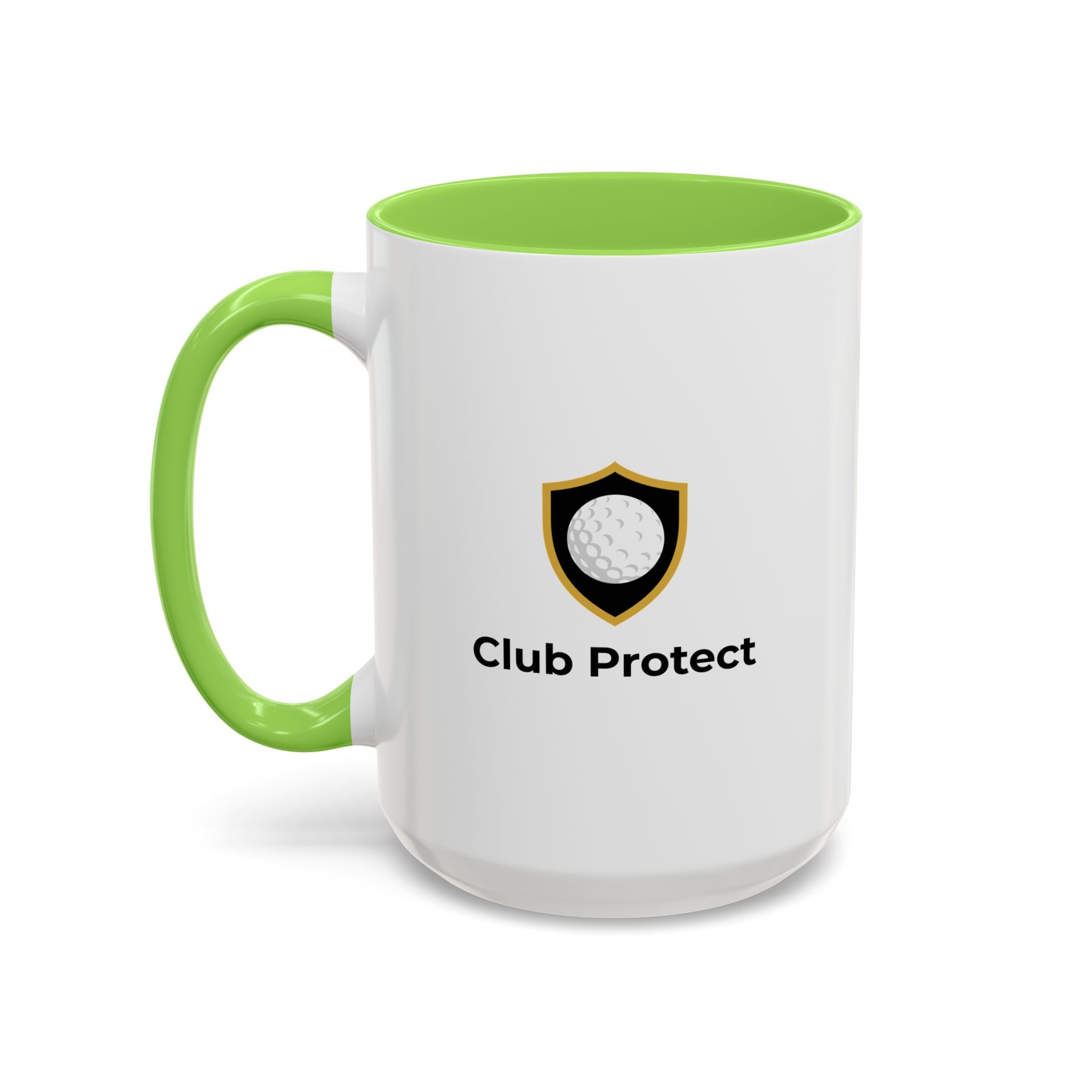 Club Protect Logo Mug — Golf Shield Coffee Cup (11oz, 15oz)