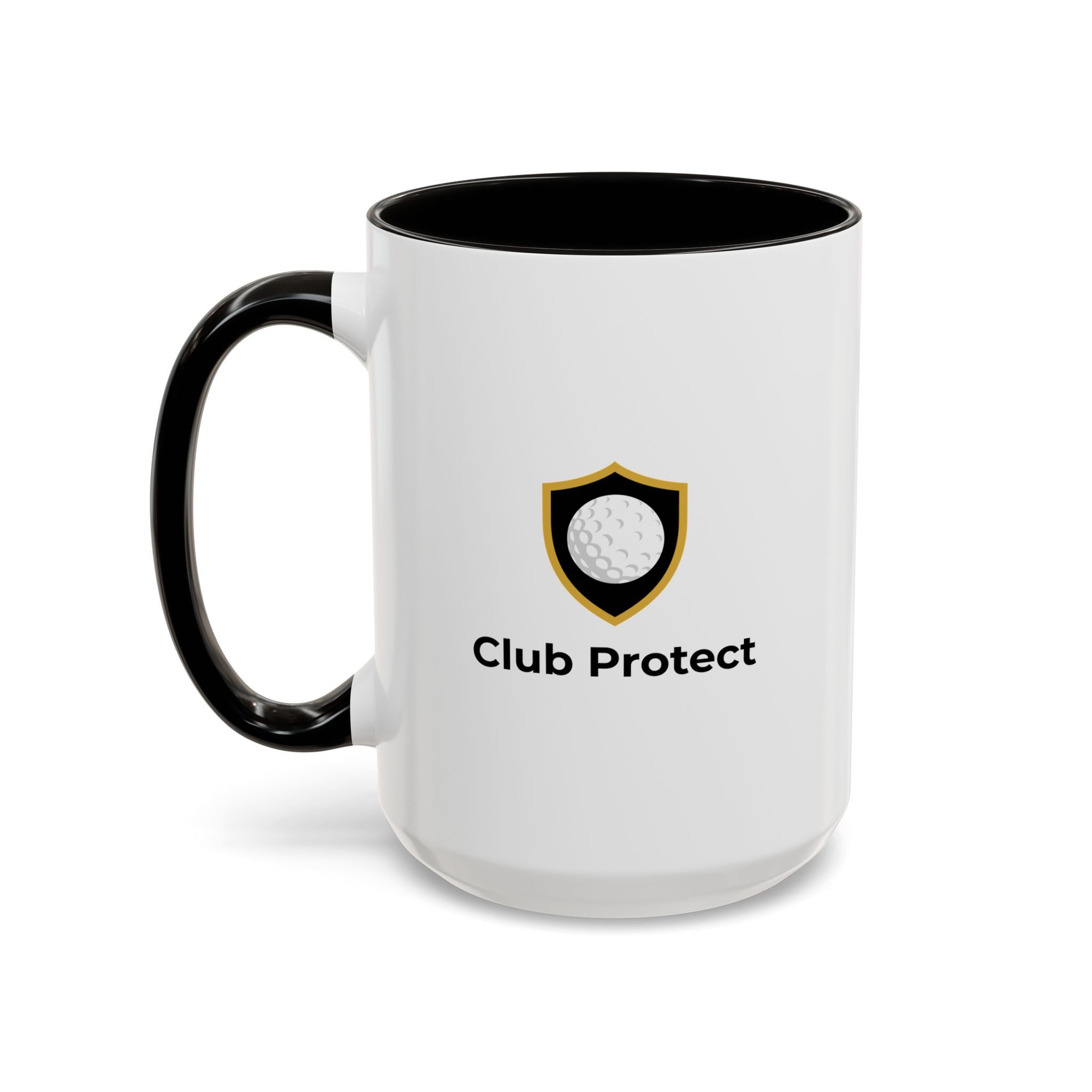 Club Protect Logo Mug — Golf Shield Coffee Cup (11oz, 15oz)