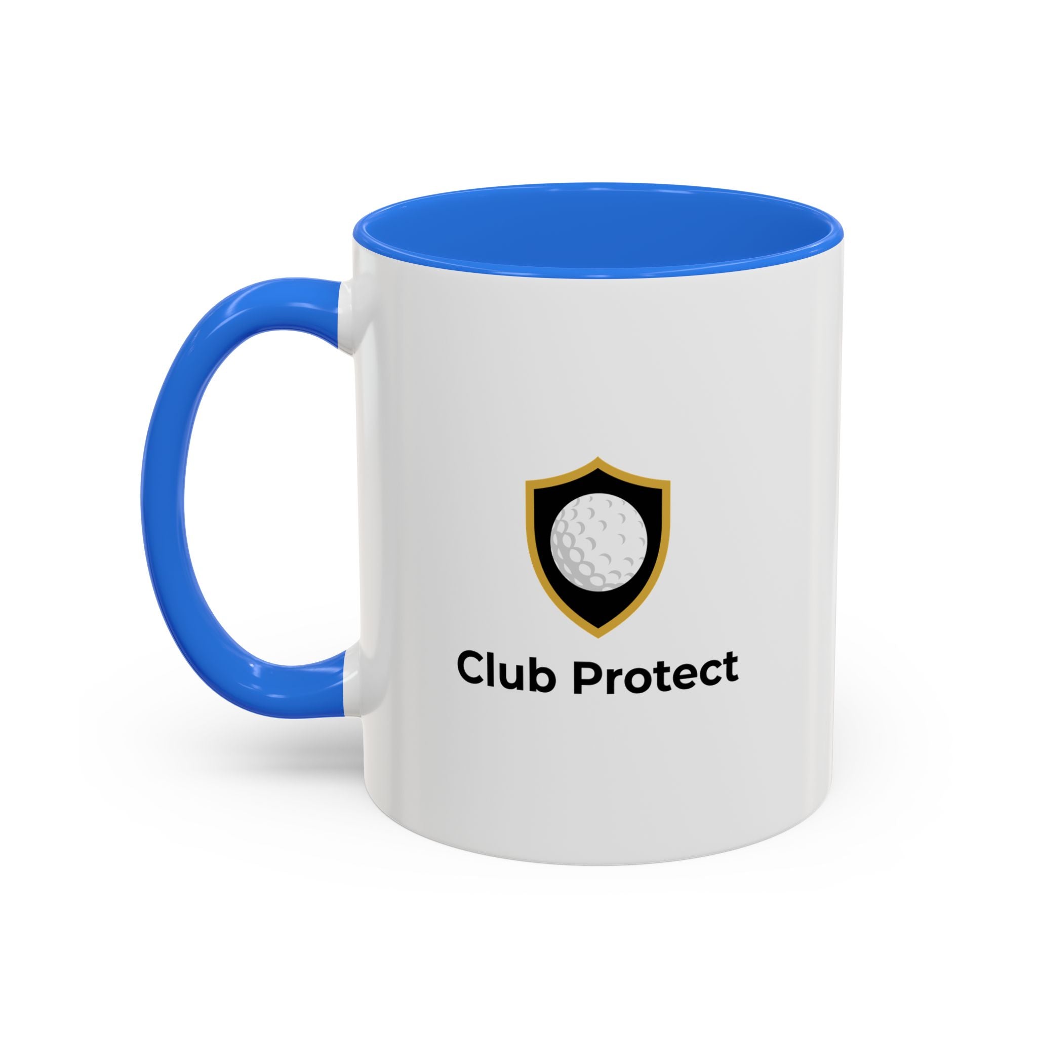 Club Protect Logo Mug — Golf Shield Coffee Cup (11oz, 15oz)
