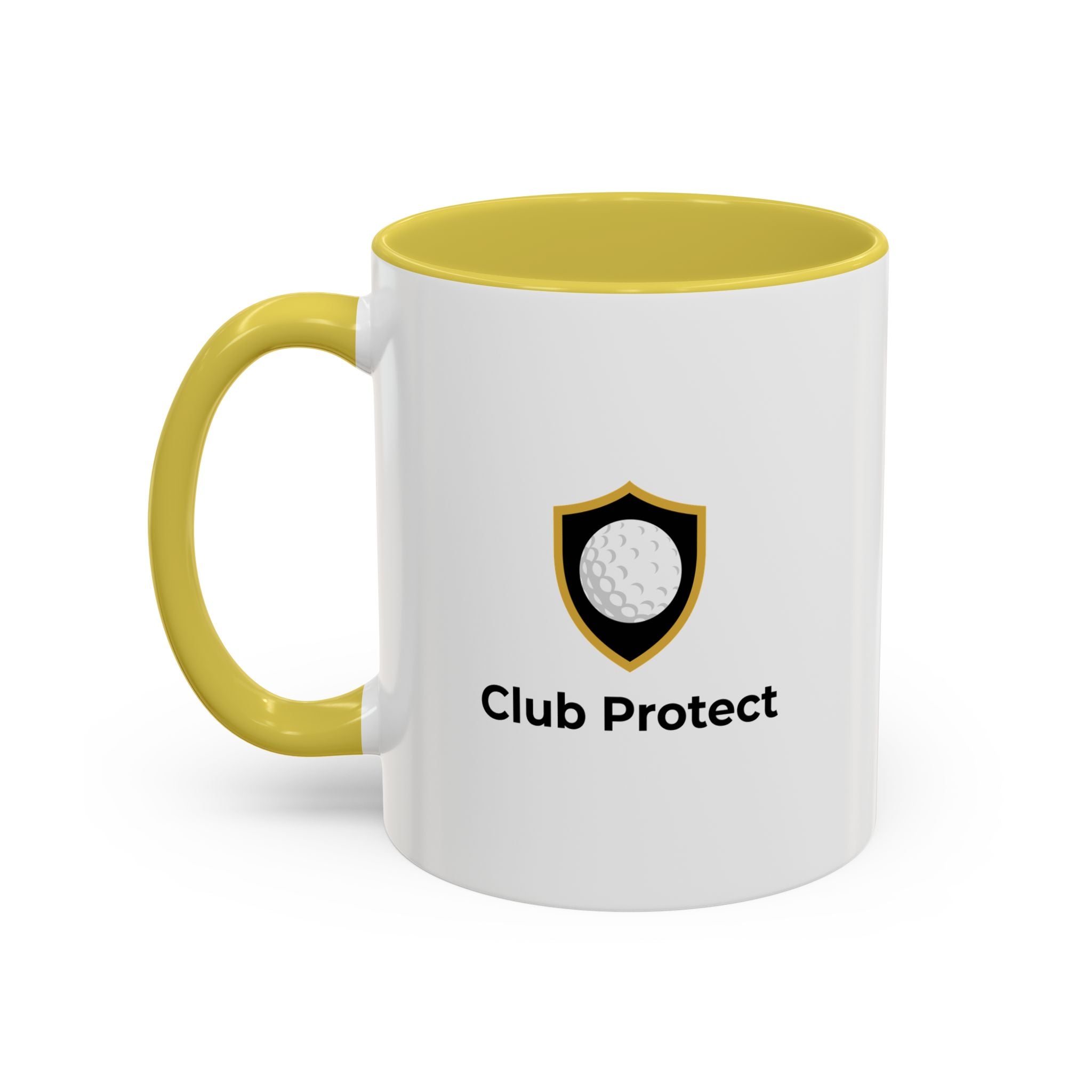 Club Protect Logo Mug — Golf Shield Coffee Cup (11oz, 15oz)