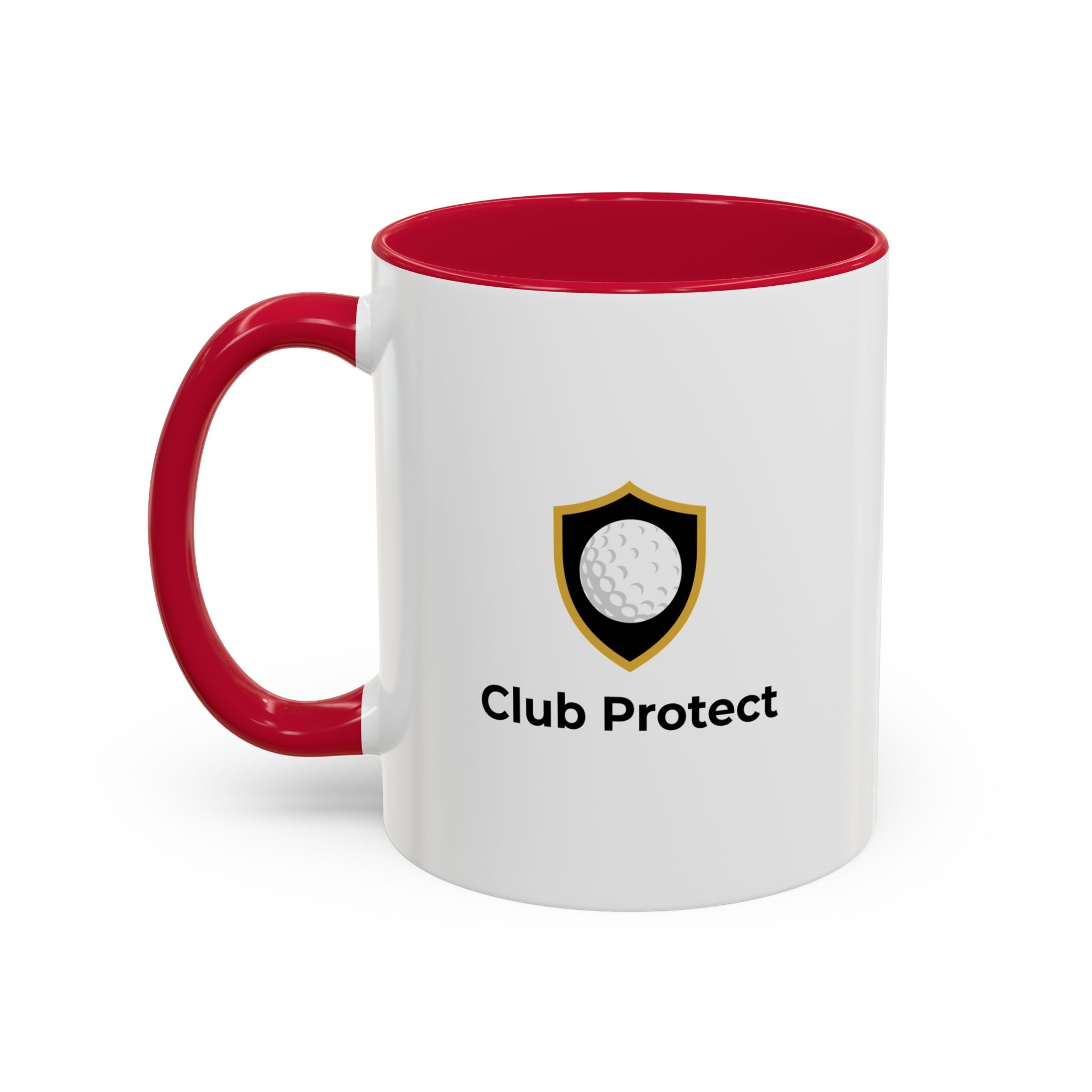 Club Protect Logo Mug — Golf Shield Coffee Cup (11oz, 15oz)