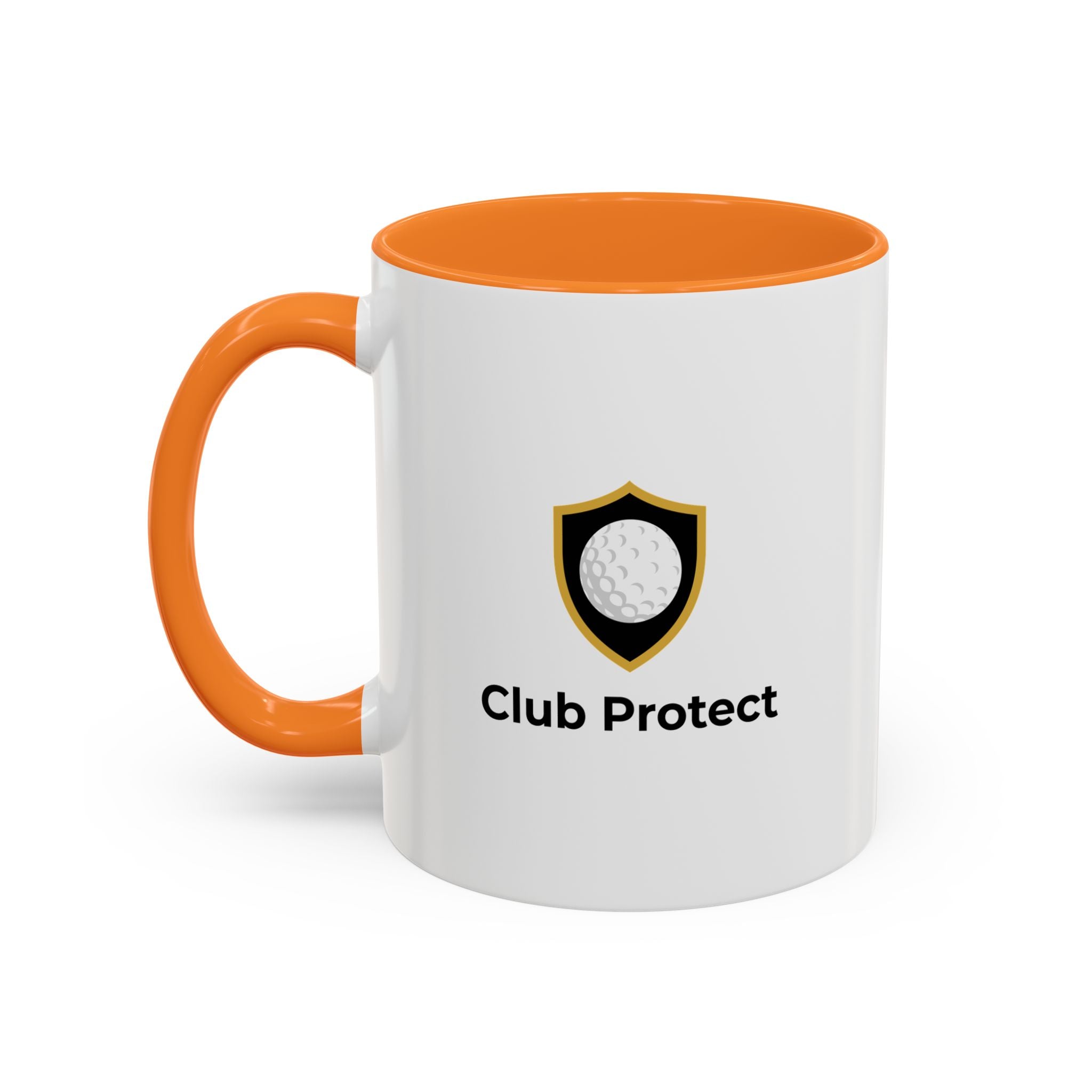 Club Protect Logo Mug — Golf Shield Coffee Cup (11oz, 15oz)