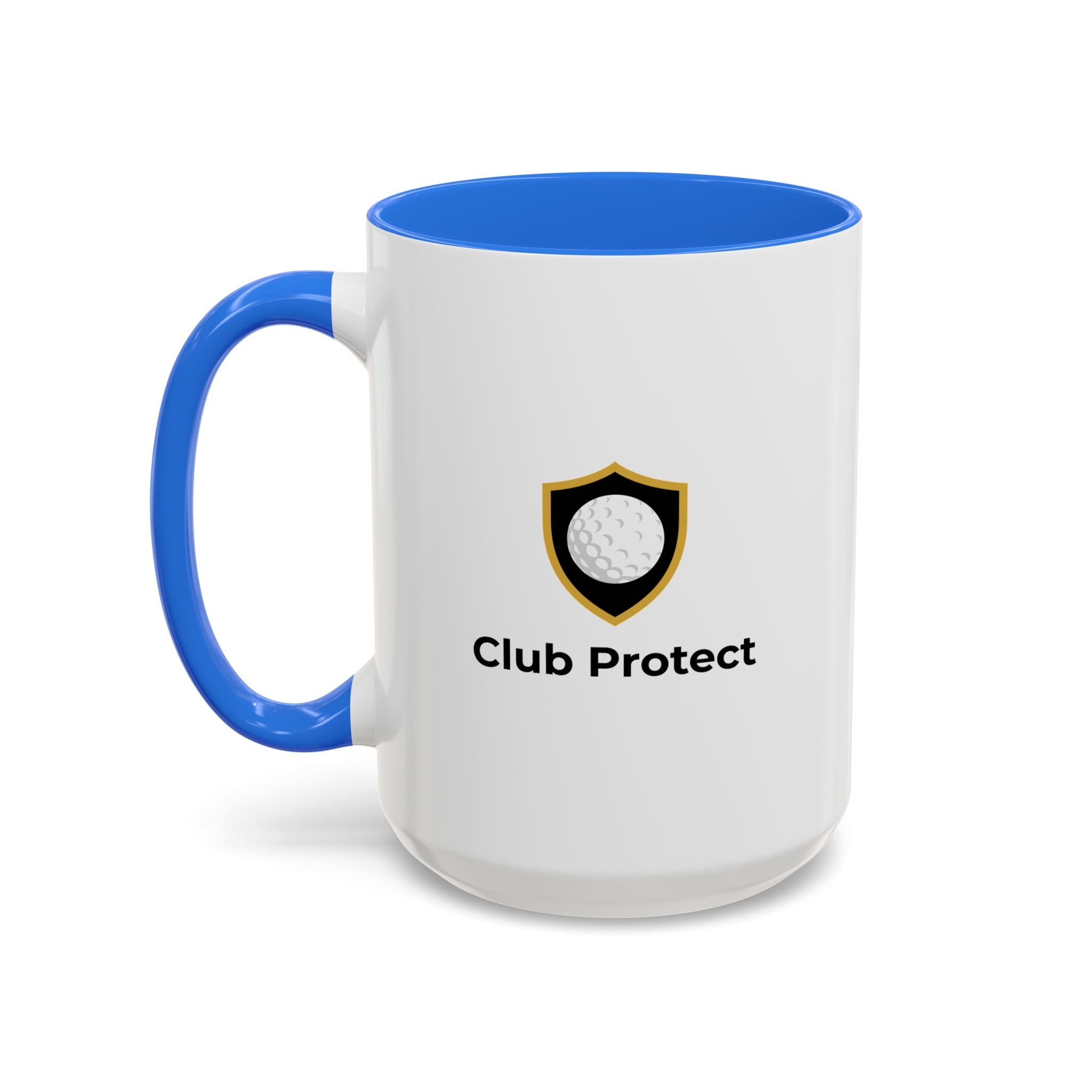 Club Protect Logo Mug — Golf Shield Coffee Cup (11oz, 15oz)