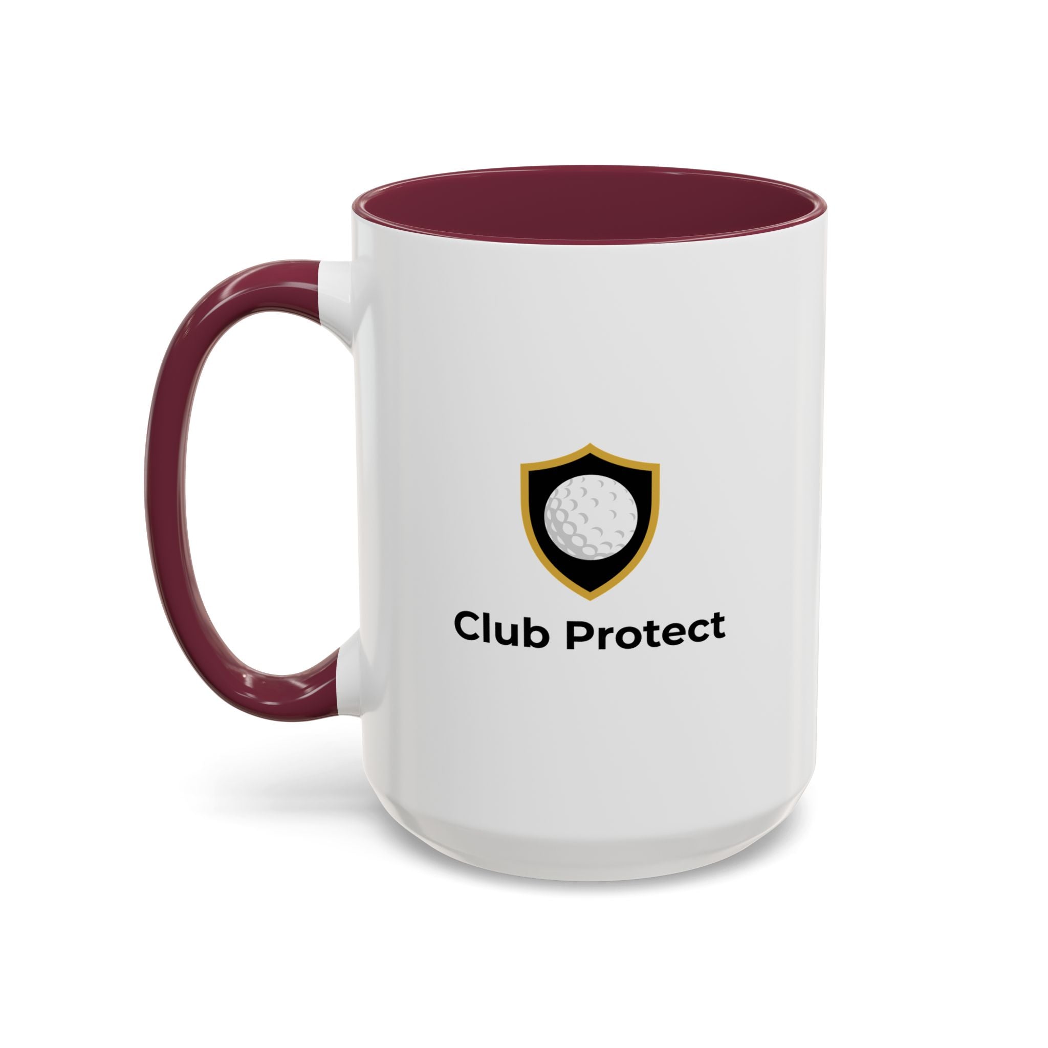 Club Protect Logo Mug — Golf Shield Coffee Cup (11oz, 15oz)