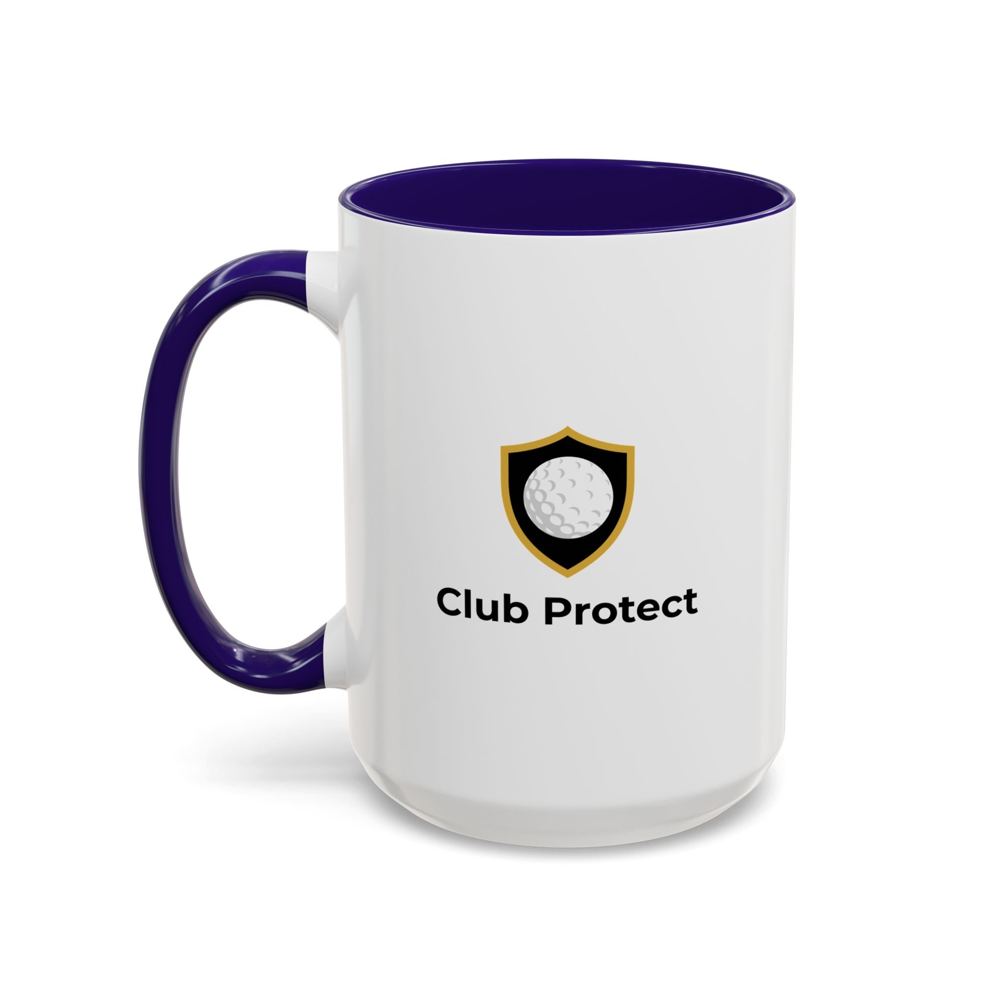 Club Protect Logo Mug — Golf Shield Coffee Cup (11oz, 15oz)