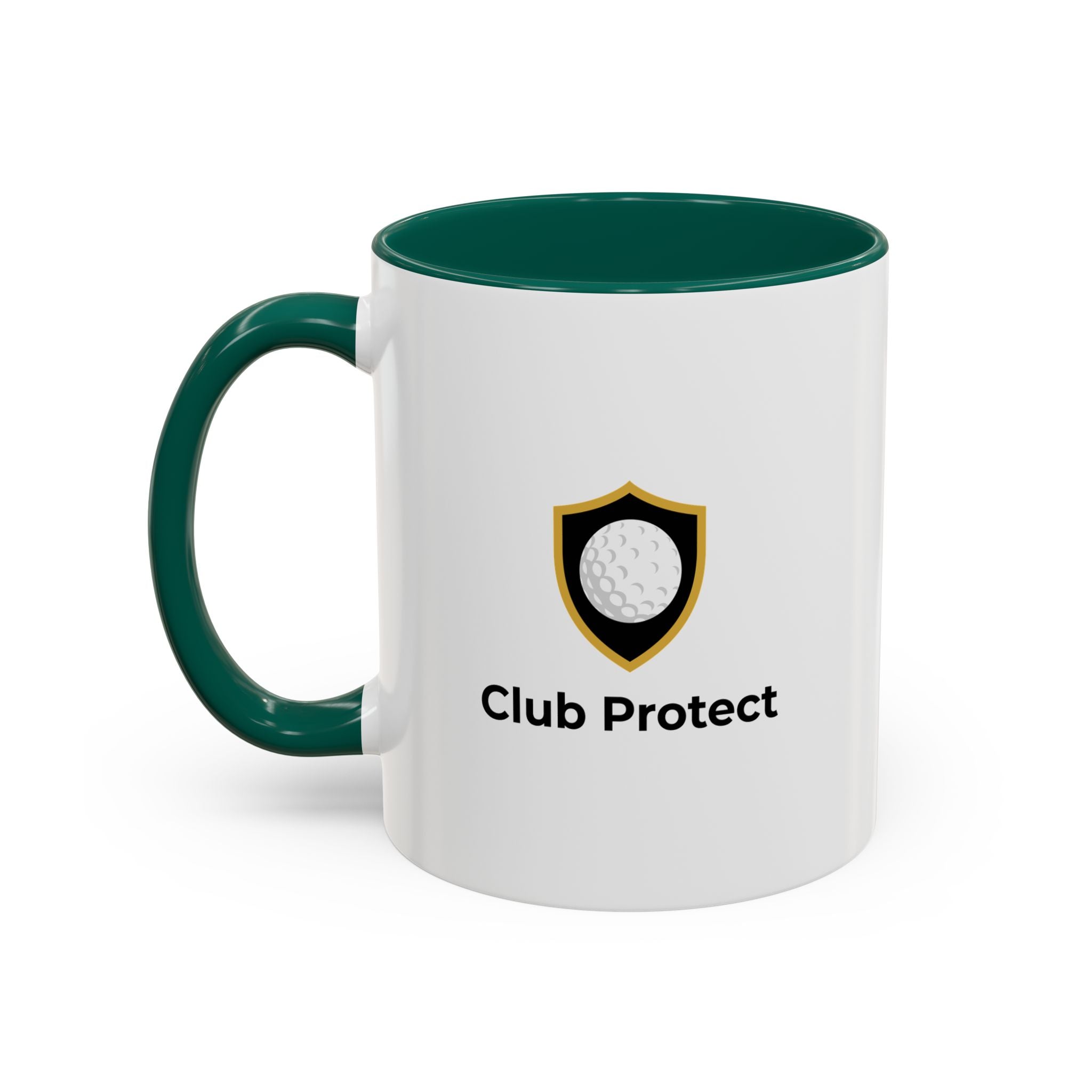 Club Protect Logo Mug — Golf Shield Coffee Cup (11oz, 15oz)