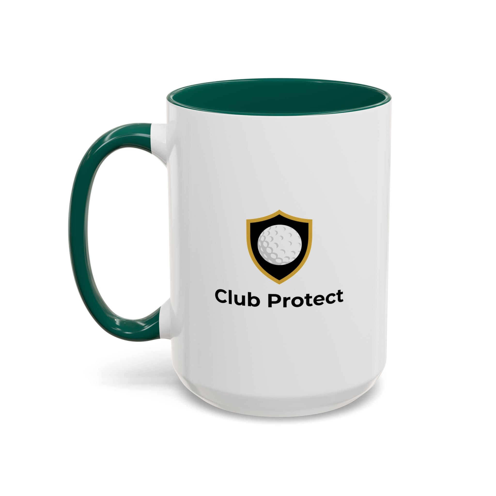 Club Protect Logo Mug — Golf Shield Coffee Cup (11oz, 15oz)