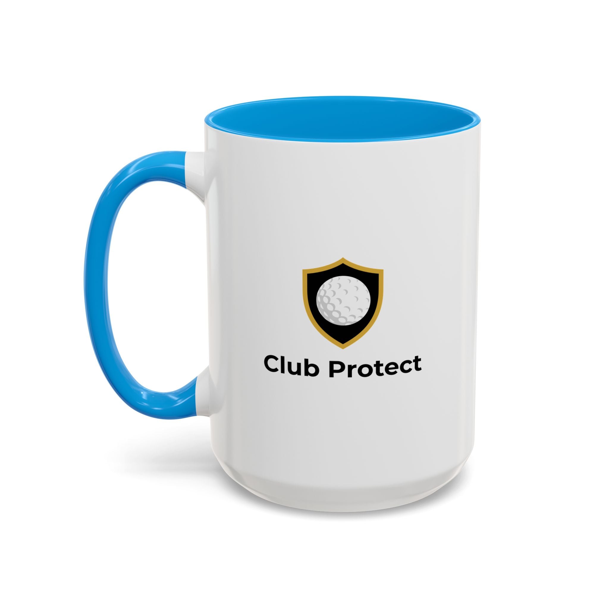 Club Protect Logo Mug — Golf Shield Coffee Cup (11oz, 15oz)