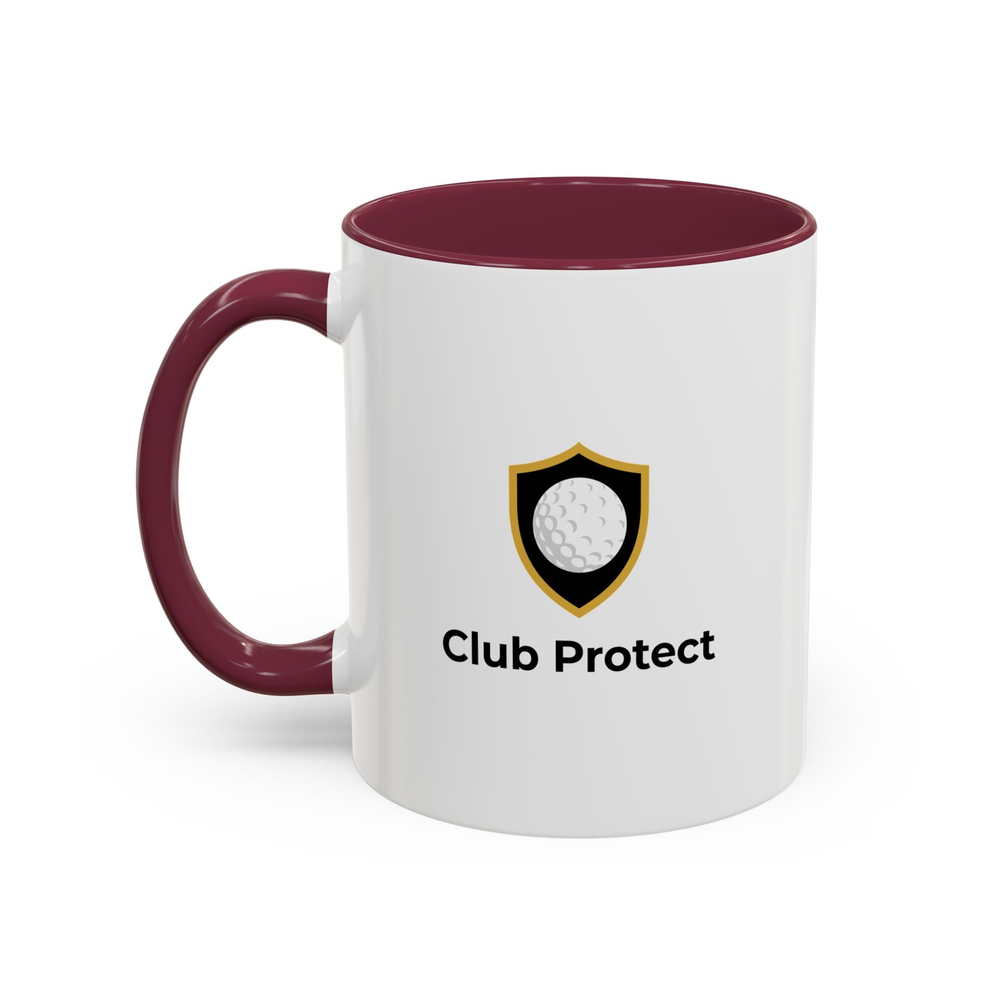 Club Protect Logo Mug — Golf Shield Coffee Cup (11oz, 15oz)