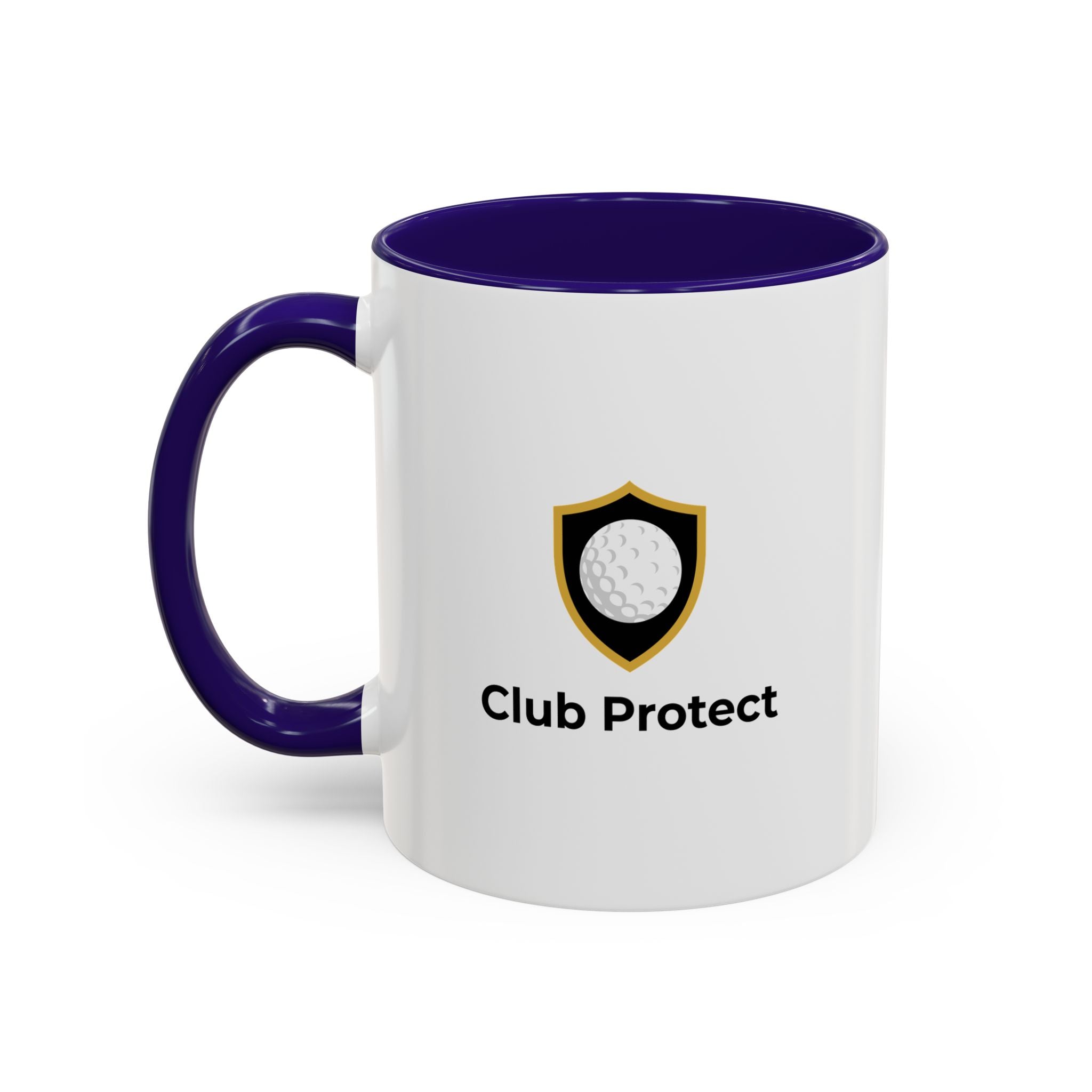 Club Protect Logo Mug — Golf Shield Coffee Cup (11oz, 15oz)