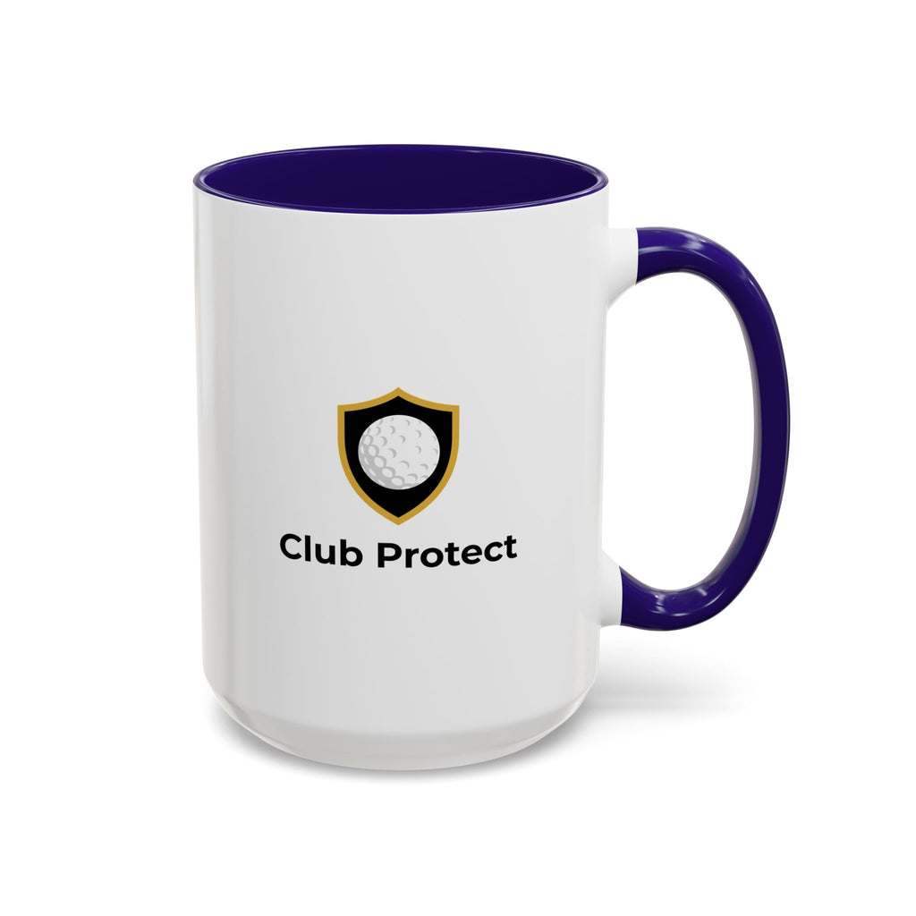 Club Protect Logo Mug — Golf Shield Coffee Cup (11oz, 15oz)