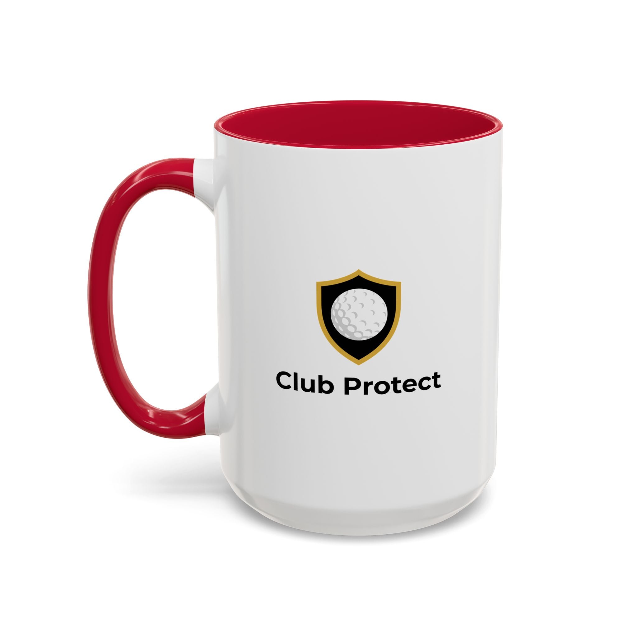 Club Protect Logo Mug — Golf Shield Coffee Cup (11oz, 15oz)
