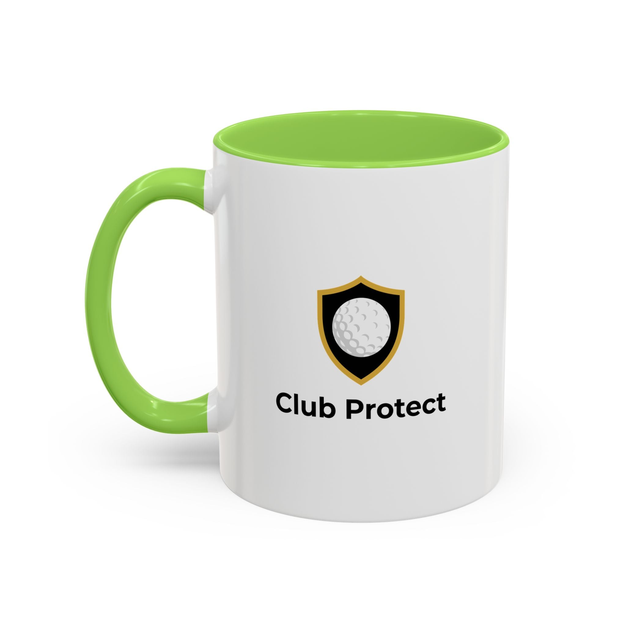 Club Protect Logo Mug — Golf Shield Coffee Cup (11oz, 15oz)